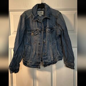 The Children's Place Denim Blue Jean Jacket Small 5/6